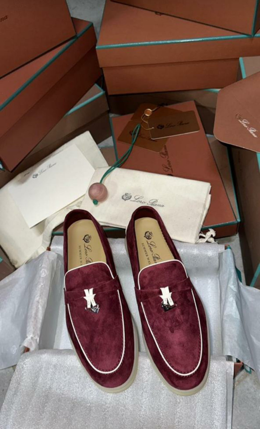 Mocassin Loro Piana Femme