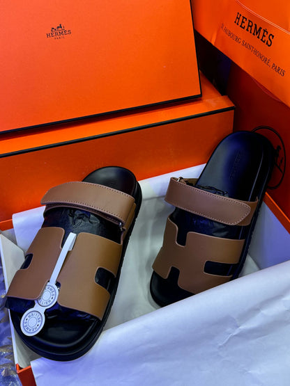 Sandale En Vrai Cuir Hermès Oran