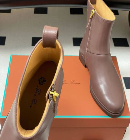 Bottine Loro Piana en Vrai Cuir