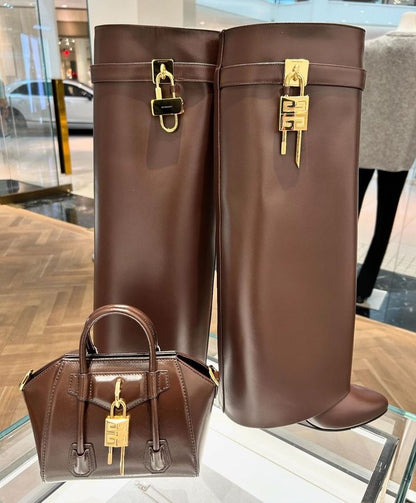 Botte en Cuir Givenchy