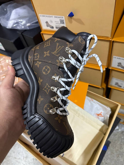 Bottine en Vrai Cuir Louis Vuitton