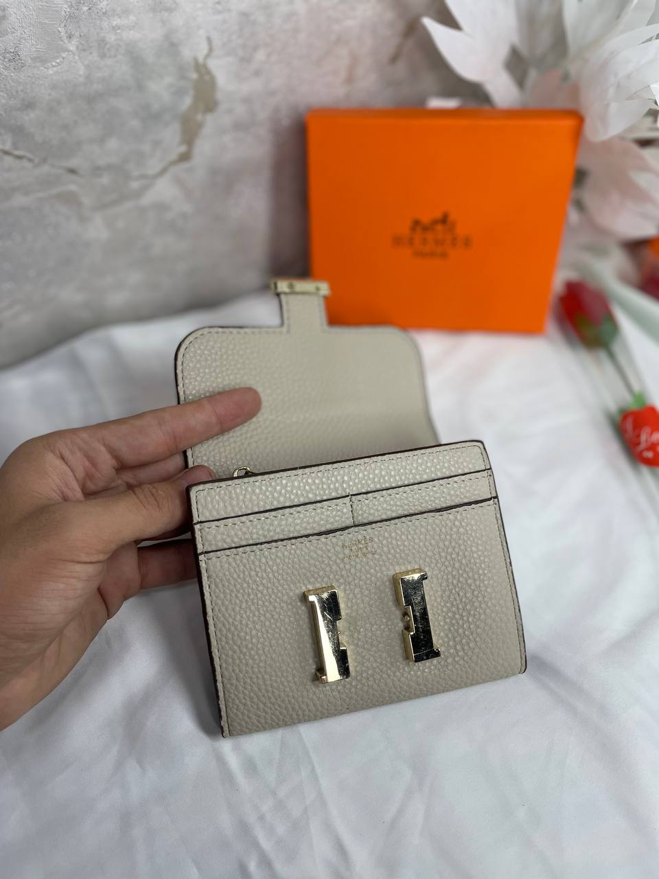 Porte feuille Hermès en Couleurs