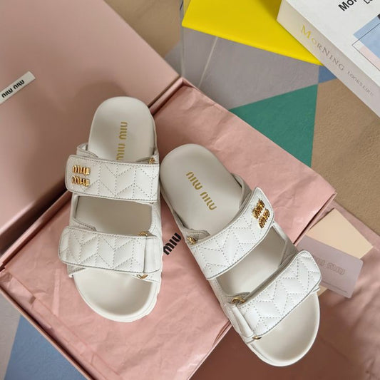 Mule Miu Miu en Cuir