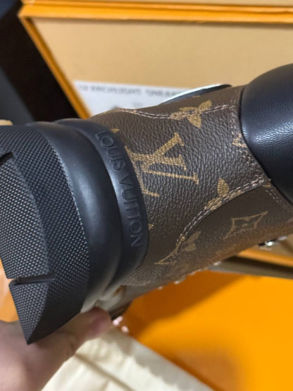 Bottine en Vrai Cuir Louis Vuitton