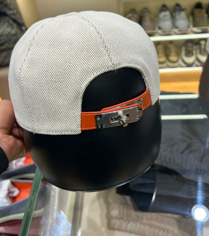 Casquette Hermès en Cuir Couleurs