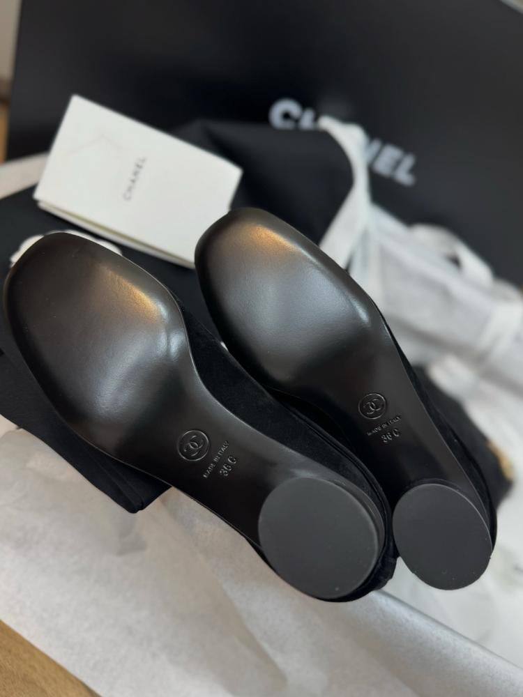 Botte Chanel de Luxe en Daim