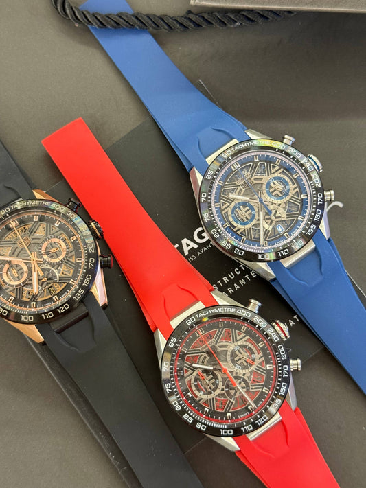 Montre Tag Heuer A Bracelet Caoutchouc