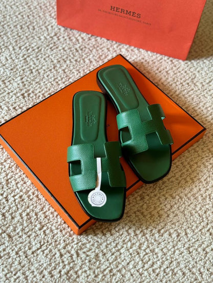Sandale Hermès Oran En Vrai Cuir