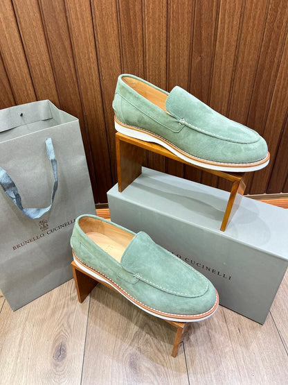 Mocassin Brunello Cucinelli en Daim