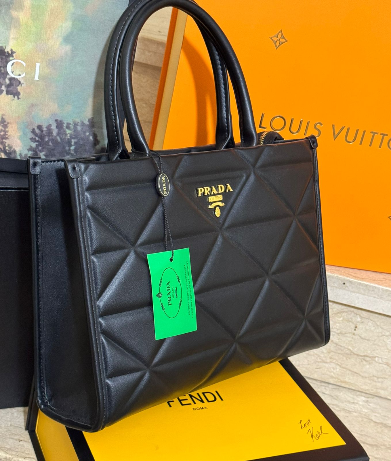 Sac Cabas Prada en Couleurs