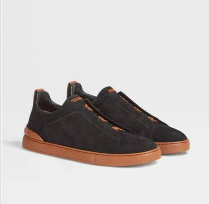 Chaussures Zegna en Vrai Cuir