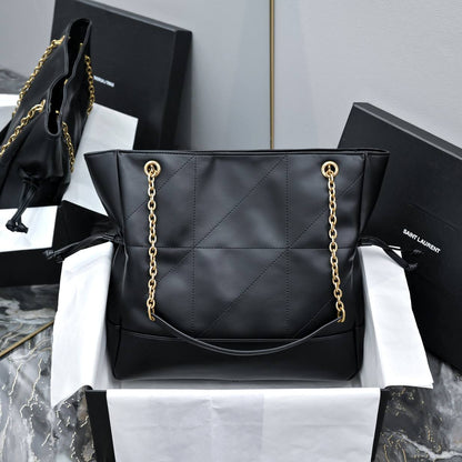 Sac Cabas Yves Saint Laurent en Cuir Matelassé Noir