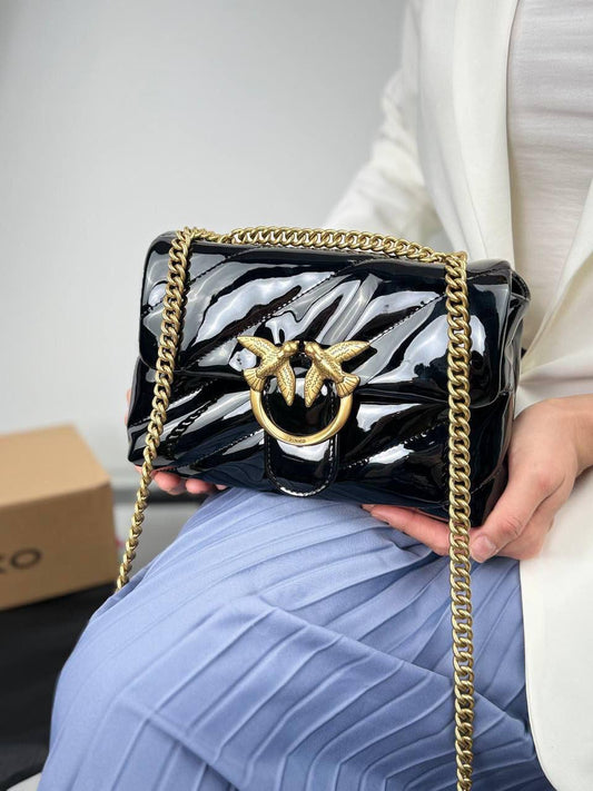 Sac Pinko Black Vernis