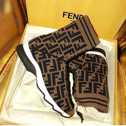 Bottine Chaussette Fendi