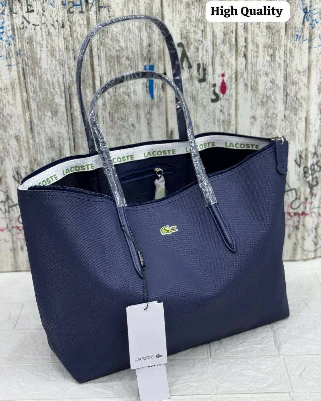 Sac Cabas Lacoste en Couleurs
