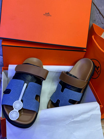 Sandale En Vrai Cuir Hermès Oran
