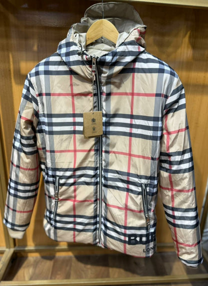 Bomber Burberry a Cappuchon