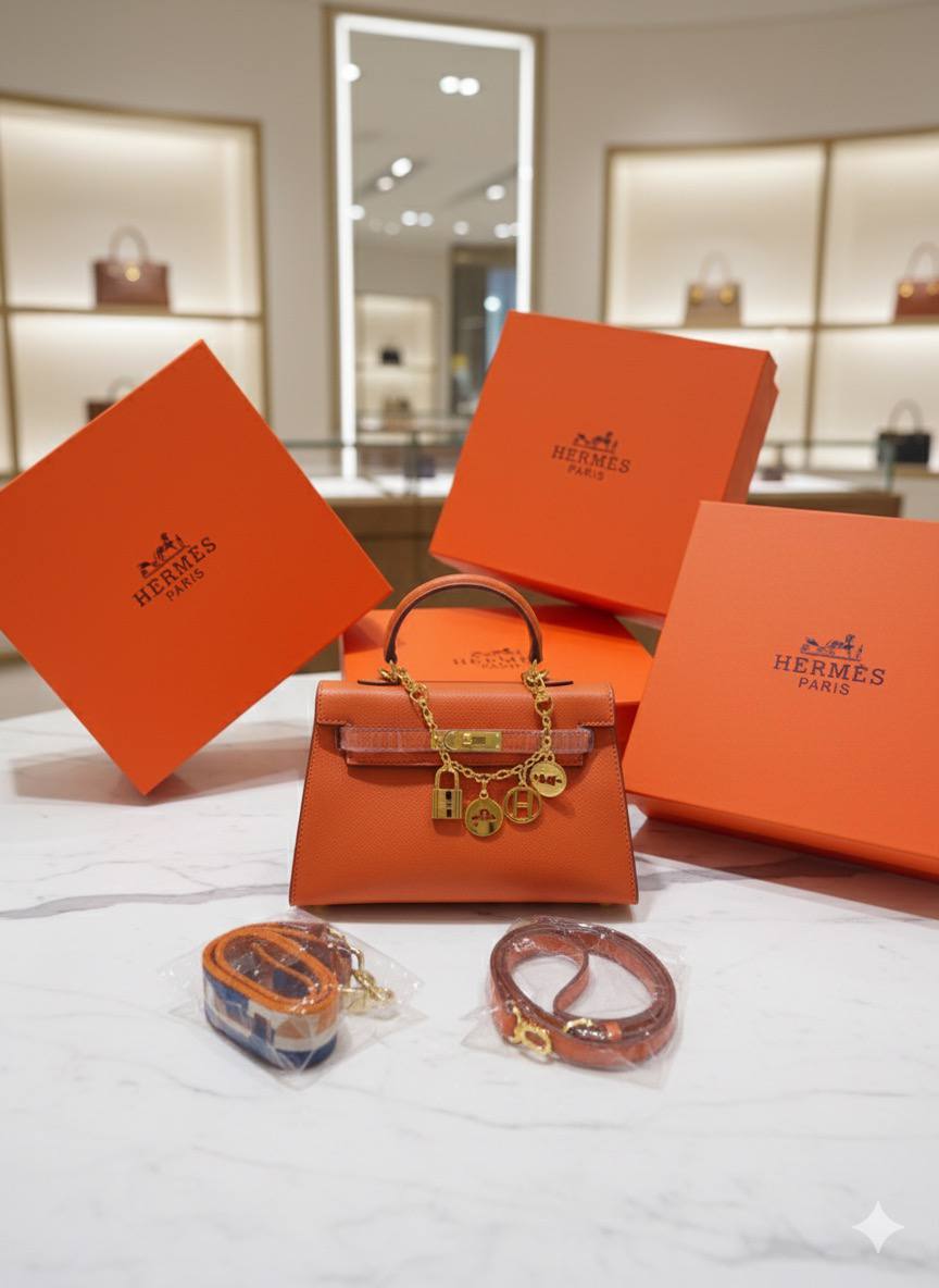 Sac Hermès 20 cm en Couleurs