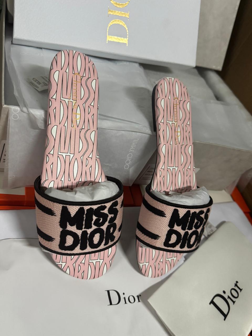 Sandale Chic Christian Dior Miss Dior Plat