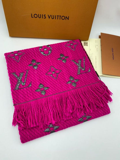 Châle Louis Vuitton en Couleurs double face