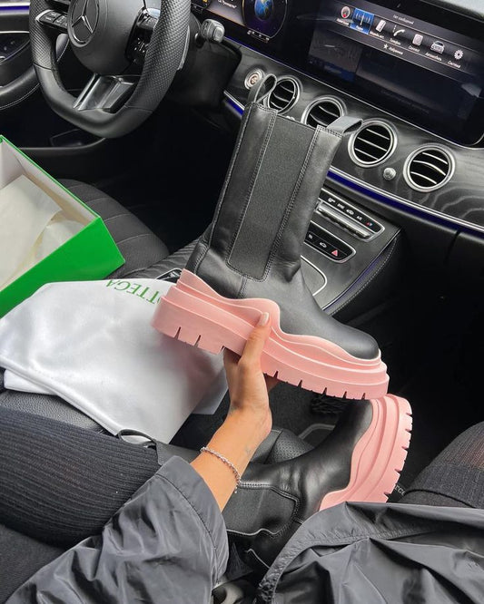 Botte Bottega Veneta en Cuir