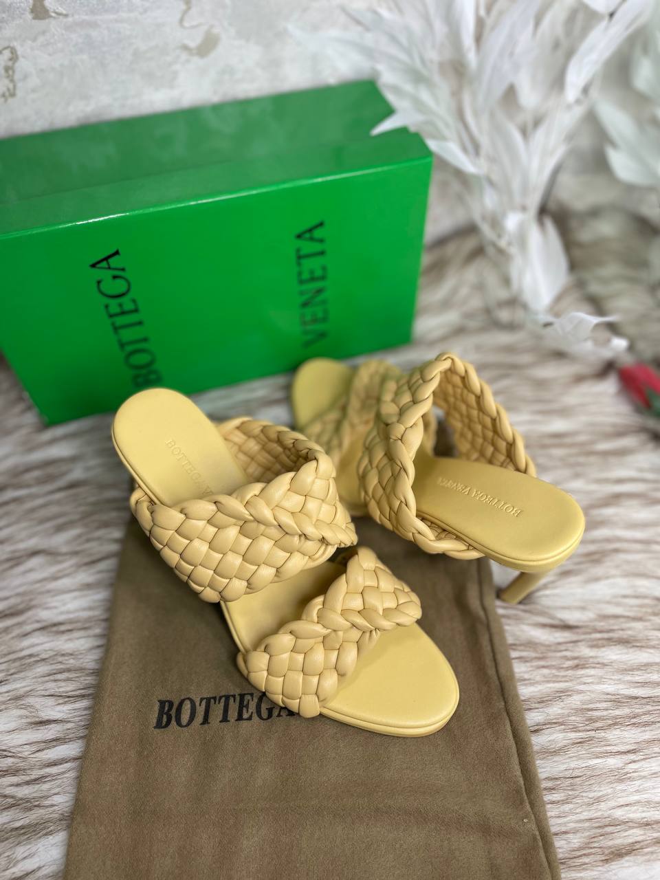 Sandale Bottega Veneta en Vrai Cuir