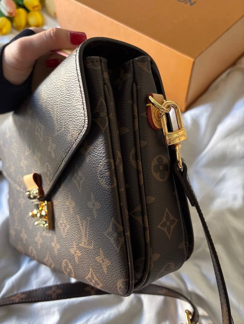 Sac Louis Vuitton Métis En Vrai Cuir