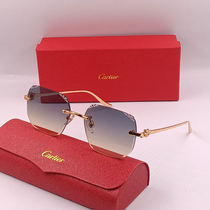 Lunette Solaire Cartier avec Boite CR4584