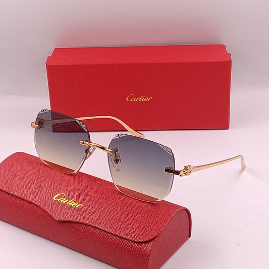 Lunette Solaire Cartier avec Boite CR4584