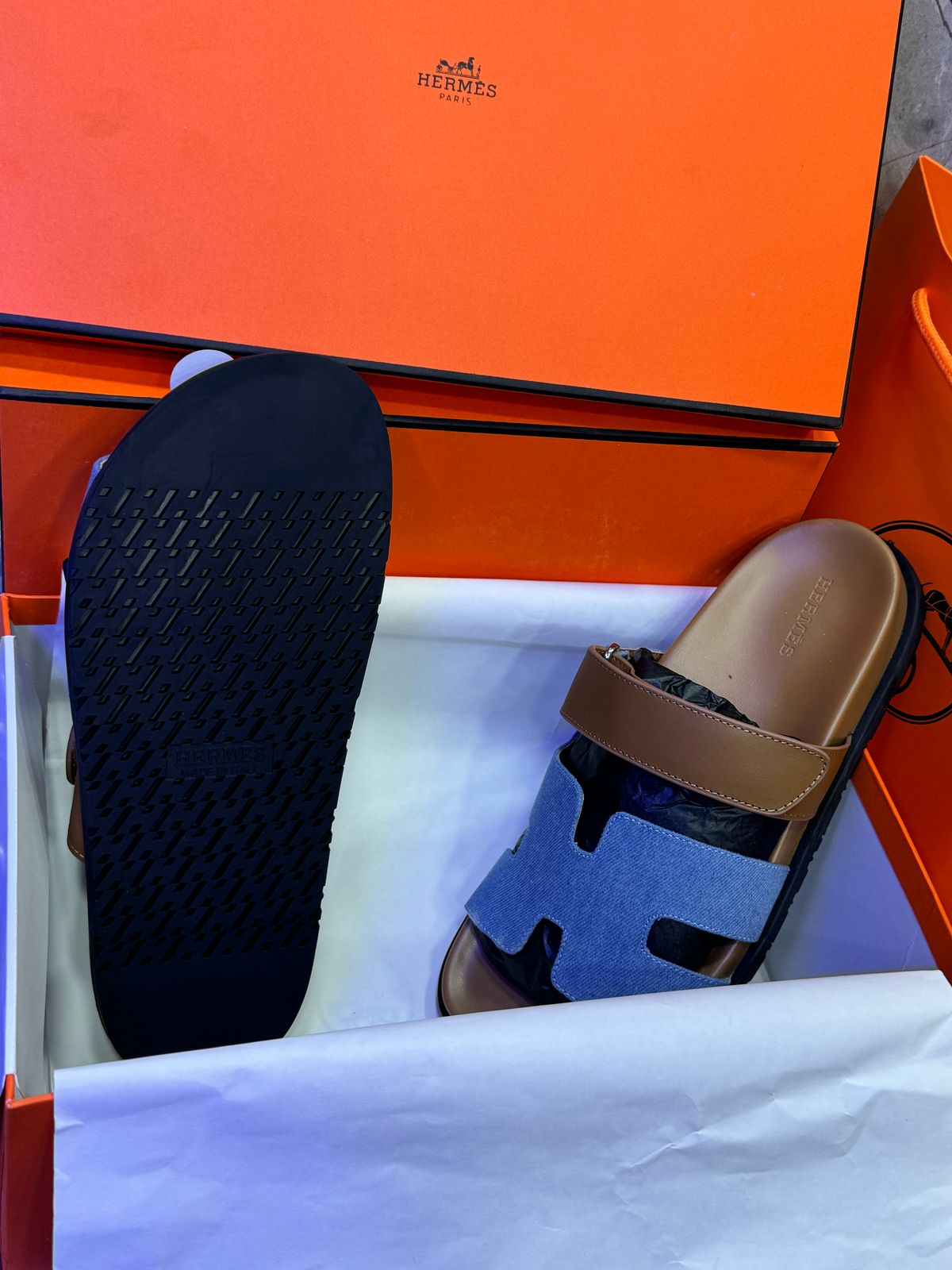 Sandale En Vrai Cuir Hermès Oran