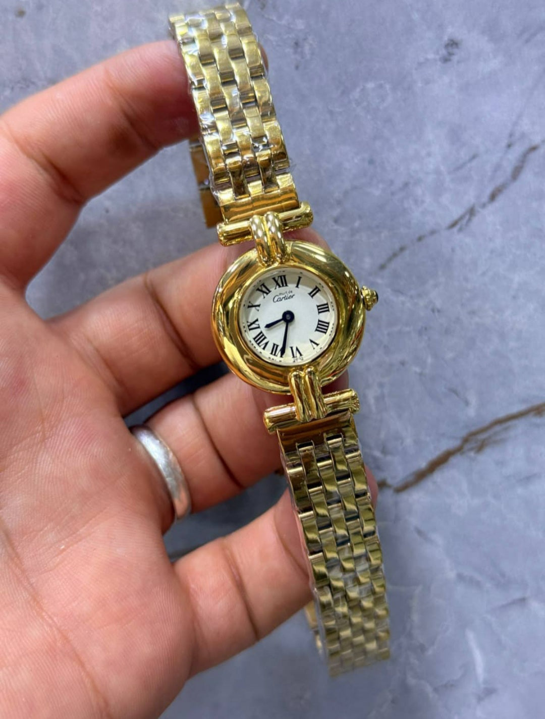 Montre Cartier Vermeil Avec Boite