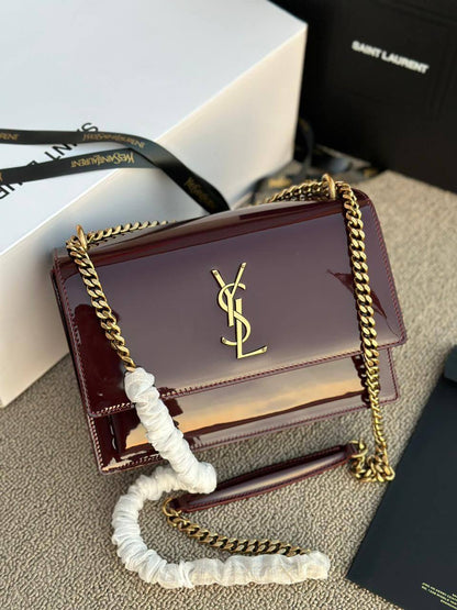 Sac a chaînette Yves Saint Laurent Vernis