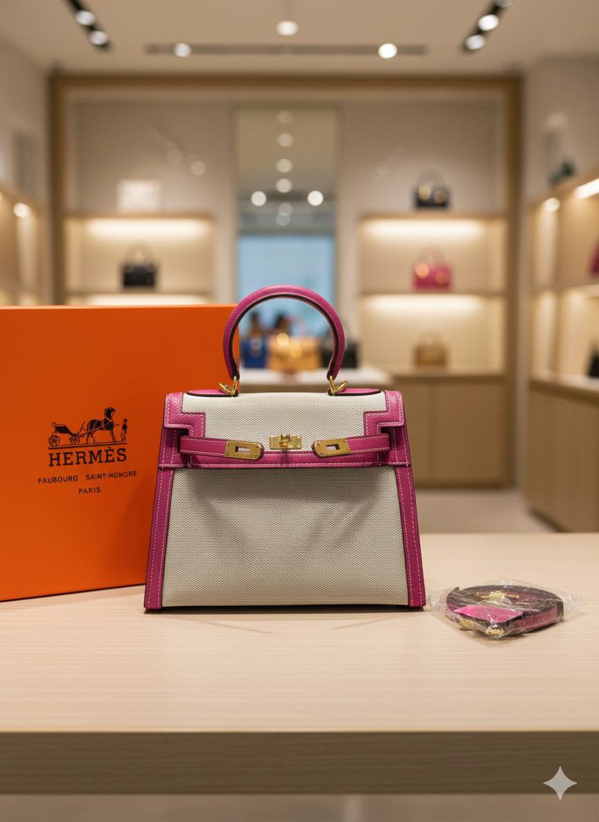 Sac Chic Hermès a bandoulière