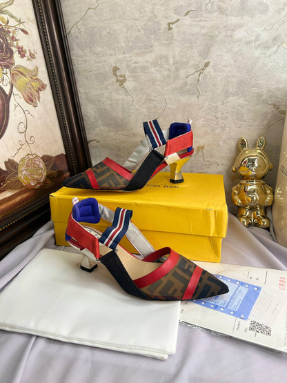 Sandale De Luxe Fendi en Couleurs