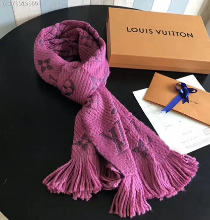 Châle Louis Vuitton en Couleurs double face
