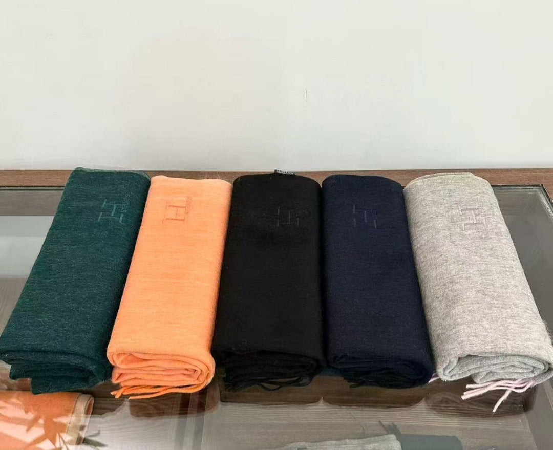 Châle En Laine Hermès