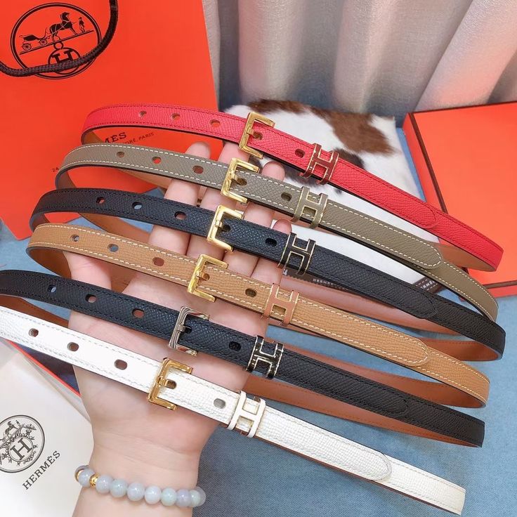Ceinture de Luxe Hermès en Couleurs