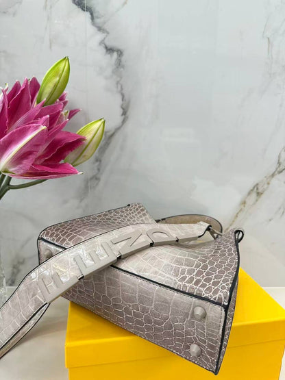 Sac de Luxe Fendi Croco En Couleurs