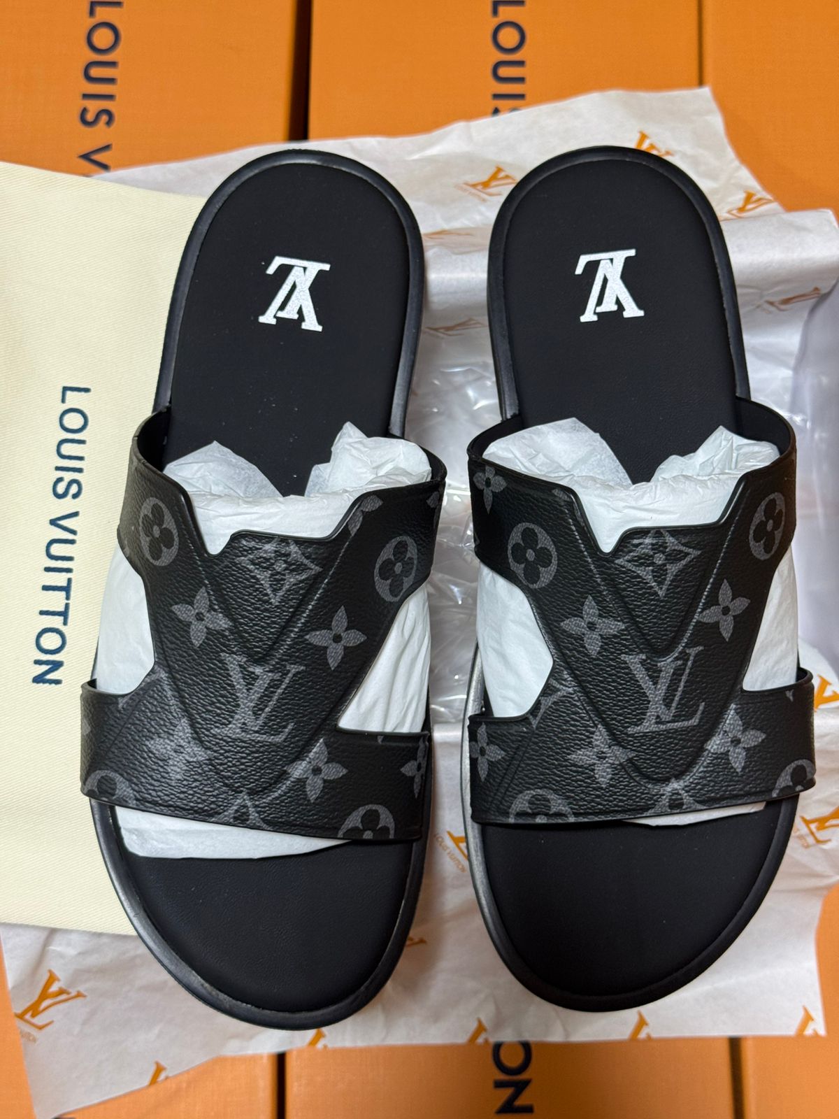 Sandale Louis Vuitton en Vrai Cuir