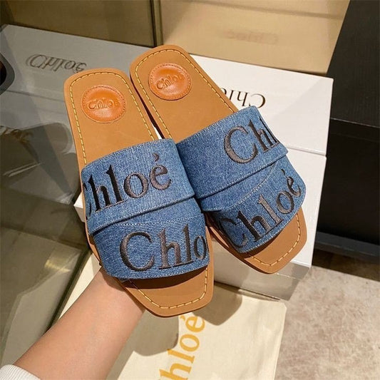 Sandale Chloè en Vrai Cuir