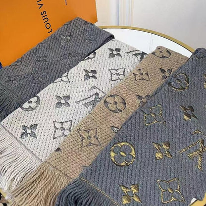 Châle Louis Vuitton en Couleurs double face
