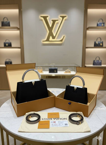 Sac Louis Vuitton Cappucine Cuir