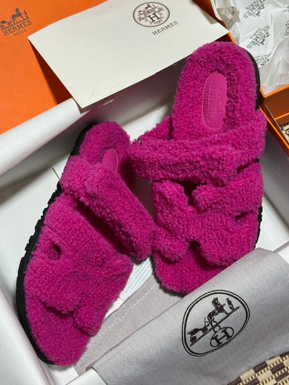 Pantoufle Hermès Chypre en Couleurs