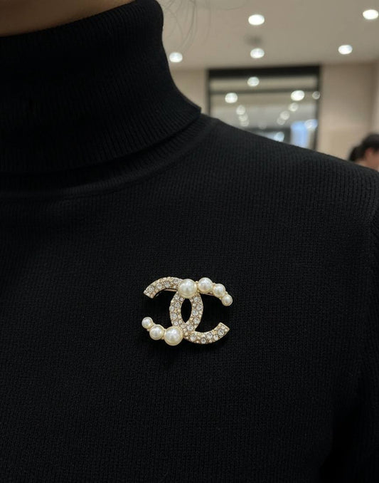 Broche Classique Chanel Inoxydable