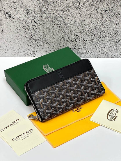 Porte feuille A Zipper Goyard en Couleurs