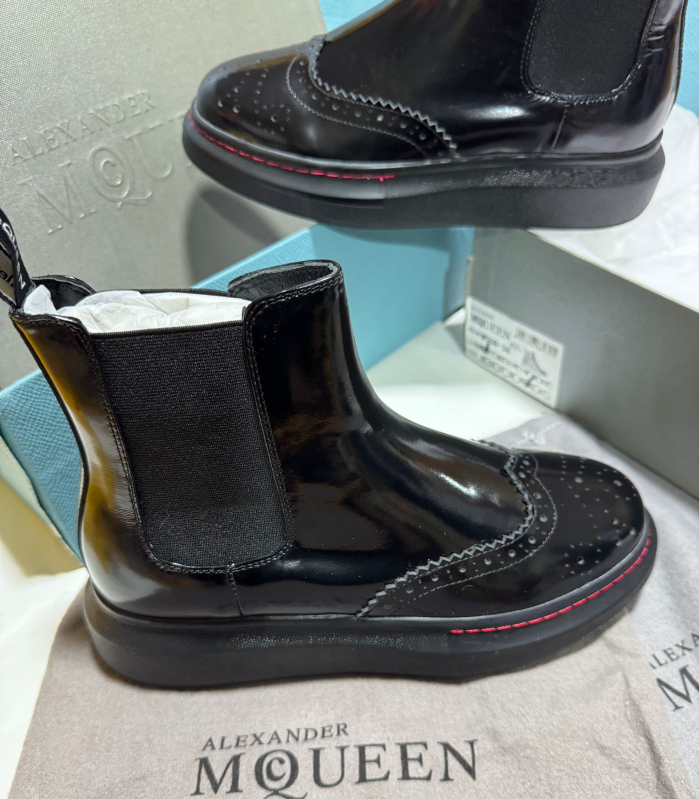 Bottine Alexander Mcqueen Cuir