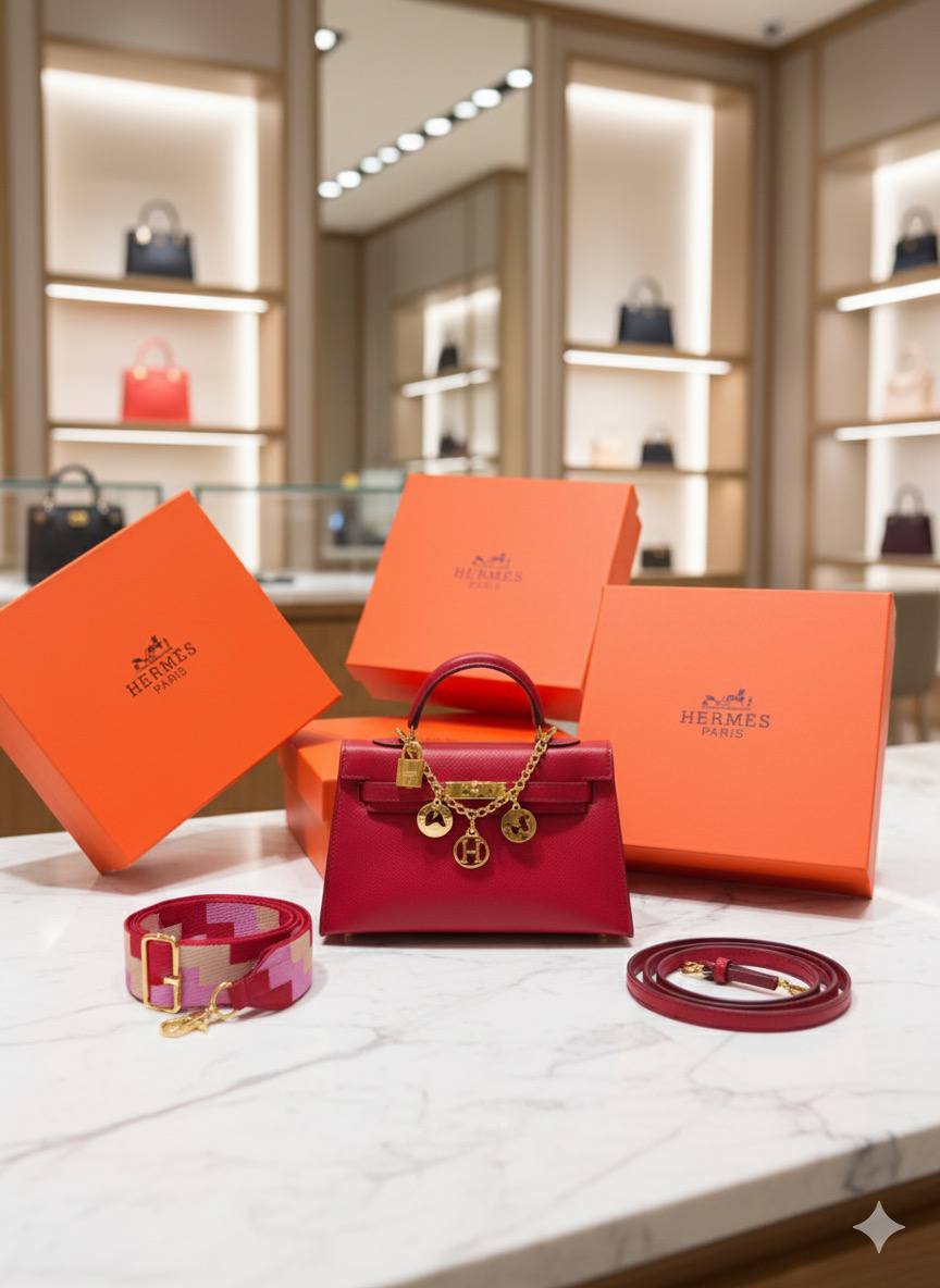 Sac Hermès 20 cm en Couleurs