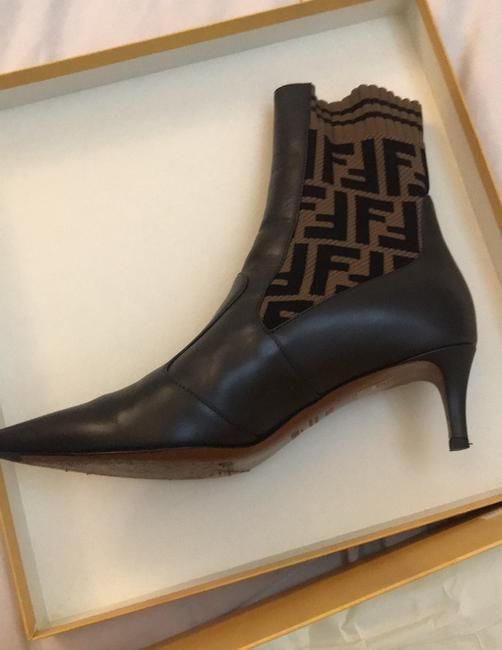 Bottine Fendi en Cuir