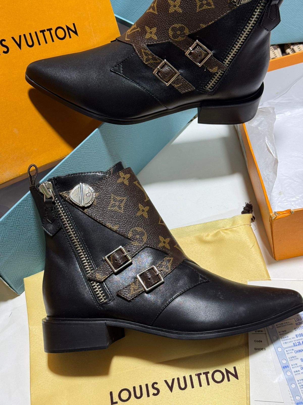 Bottine Louis Vuitton en Cuir