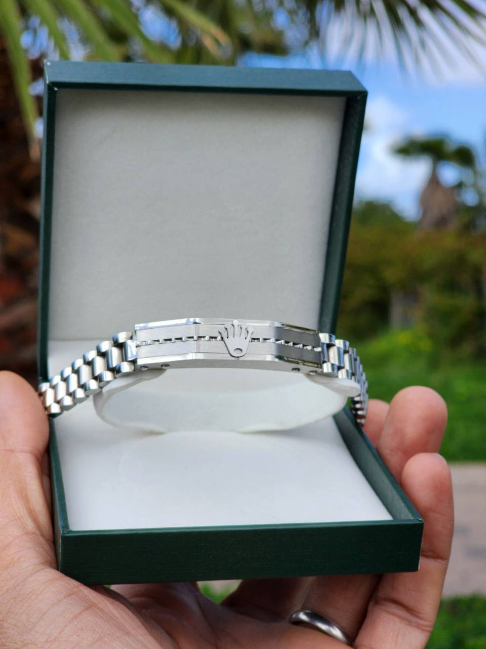Bracelet Rolex en Acier Inoxydable